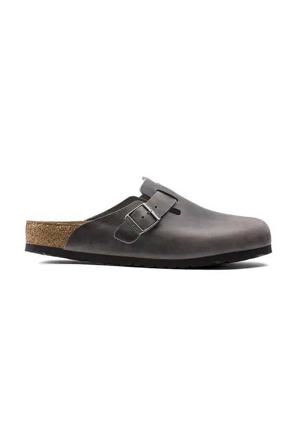 Birkenstock Birkenstock natikači ženski semiš Boston
