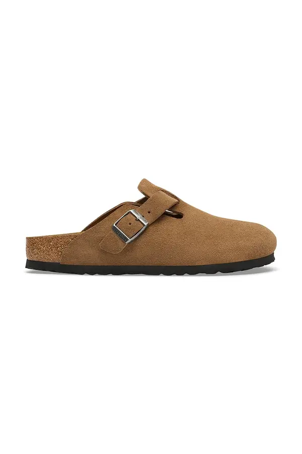 Birkenstock Birkenstock natikači ženski semiš Boston Suede Leather