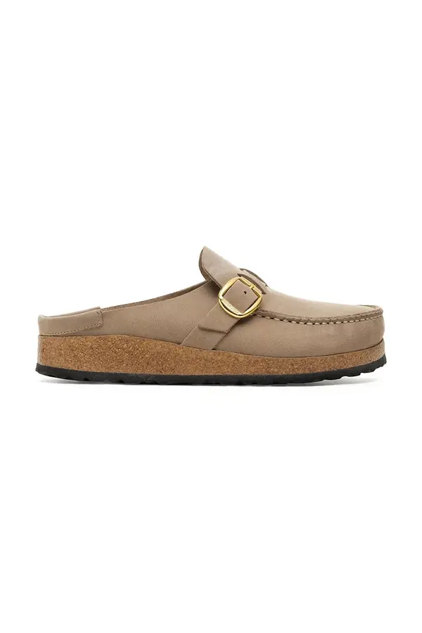 Birkenstock Birkenstock natikači ženski semiš Buckley