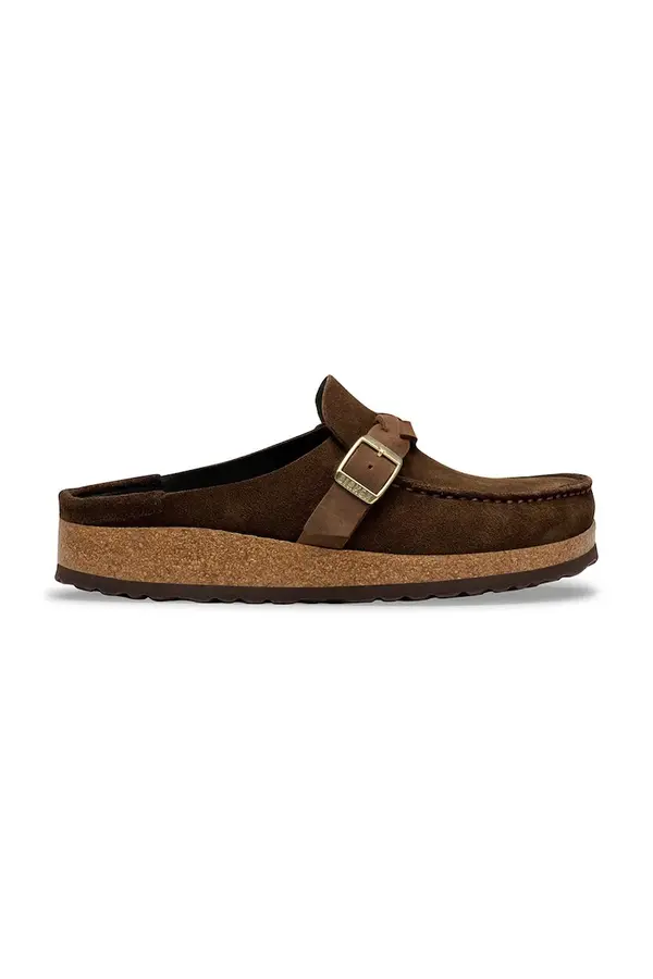 Birkenstock Birkenstock natikači ženski semiš Buckley