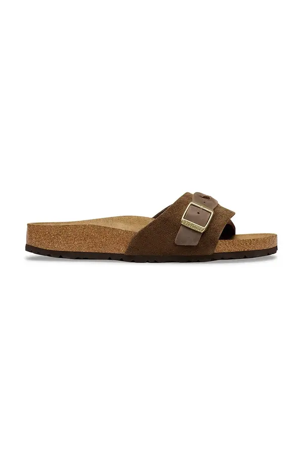 Birkenstock Birkenstock natikači ženski semiš Oita