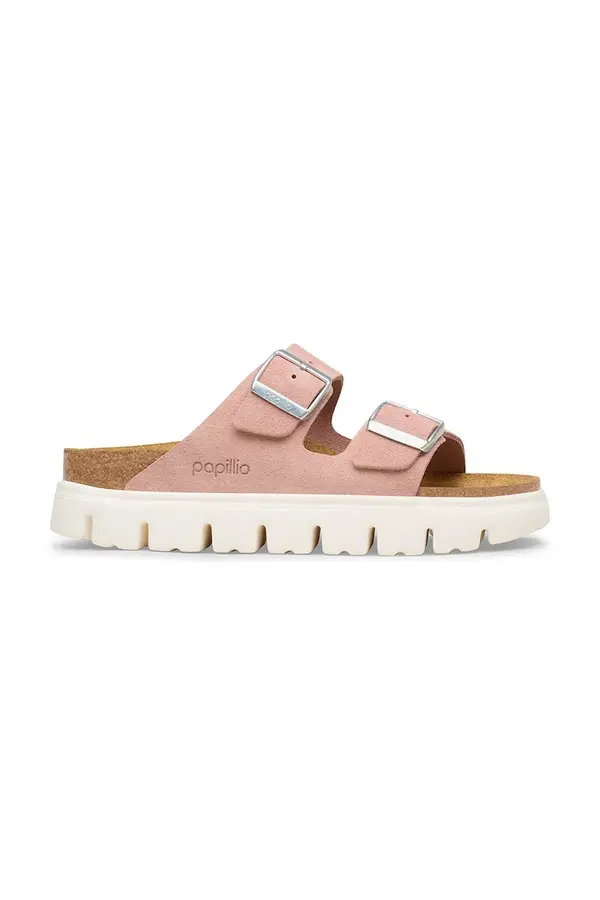 Birkenstock Birkenstock natikači ženski semišasti Arizona Chunky Birkenstock x Papillio