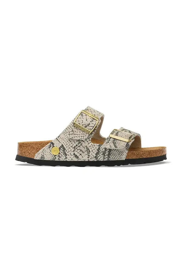 Birkenstock Birkenstock natikači ženski semišasti Arizona Suede Leather Snake