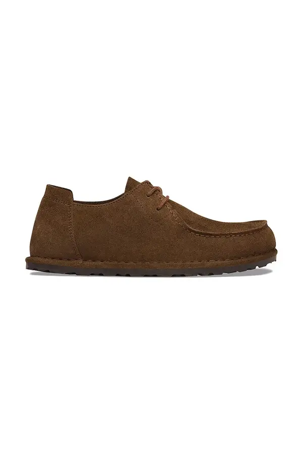Birkenstock Birkenstock polčevlji semišasti Utti Lace Suede Leather