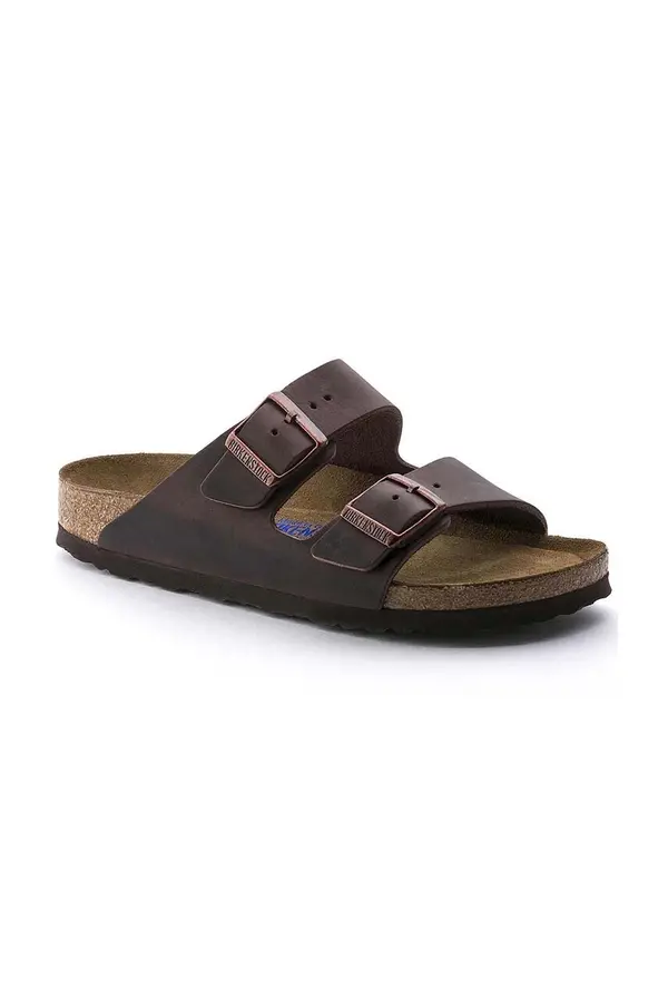 Birkenstock Birkenstock Usnjeni natikači Birkenstock Arizona