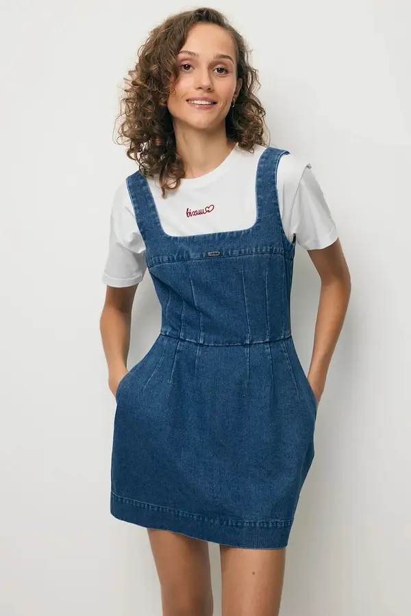 BIZUU BIZUU obleka denim NARBONA