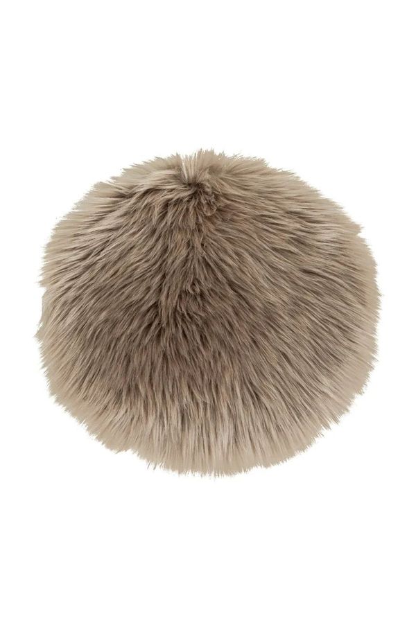 House Nordic Blazina za stol House Nordic Lambskin Seat Artificial rjava barva