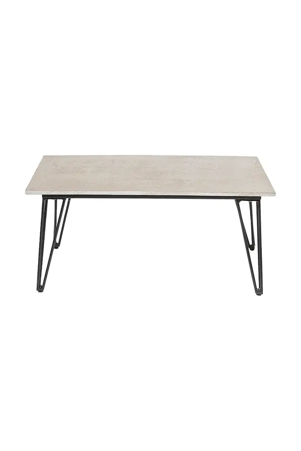 Bloomingville Bloomingville klubska mizica iz cementa 90 x 42 x 60 cm