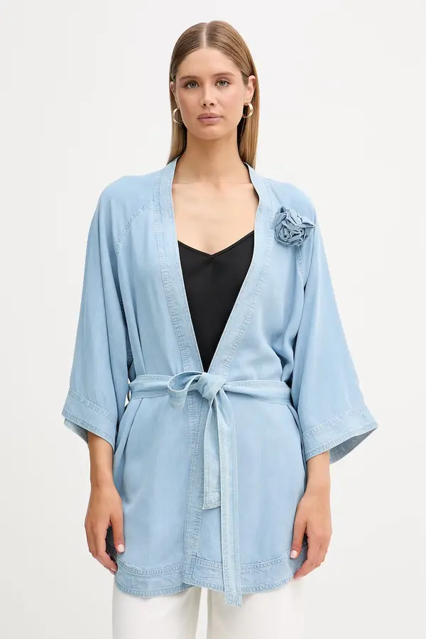 Blugirl Blumarine Blugirl Blumarine kardigan ženski iz liocela