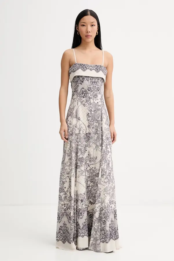 Blugirl Blumarine Blugirl Blumarine obleka viskozna