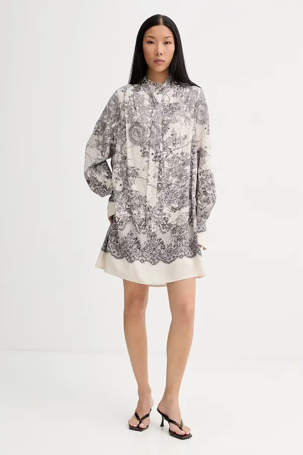 Blugirl Blumarine Blugirl Blumarine obleka viskozna