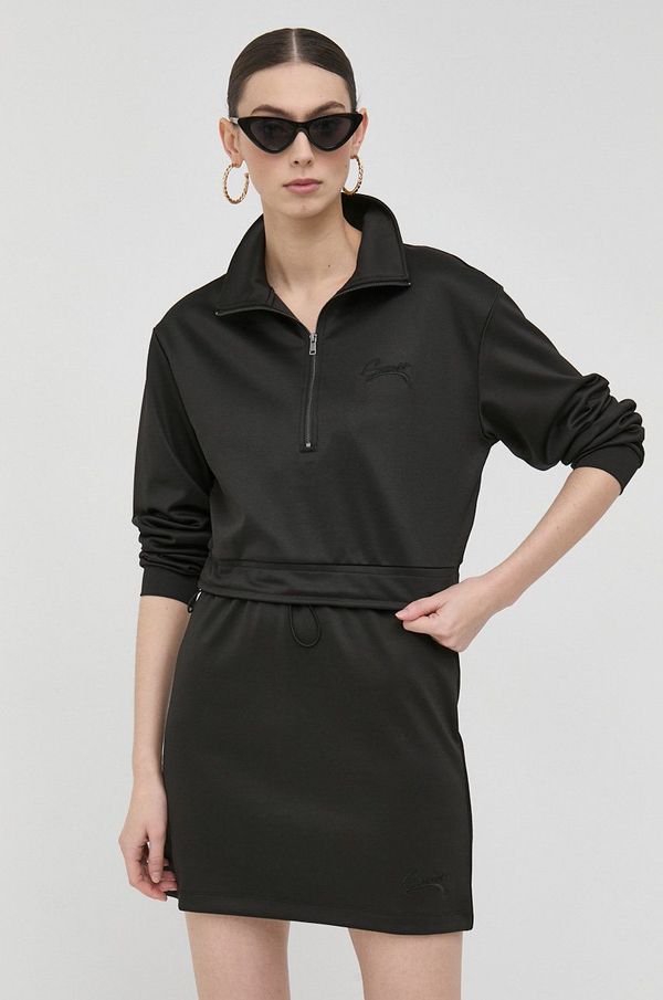 Guess Bluza Guess ženska, črna barva