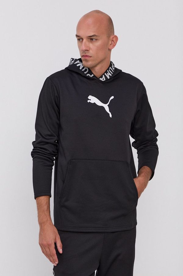 Puma Bluza Puma moška, črna barva,