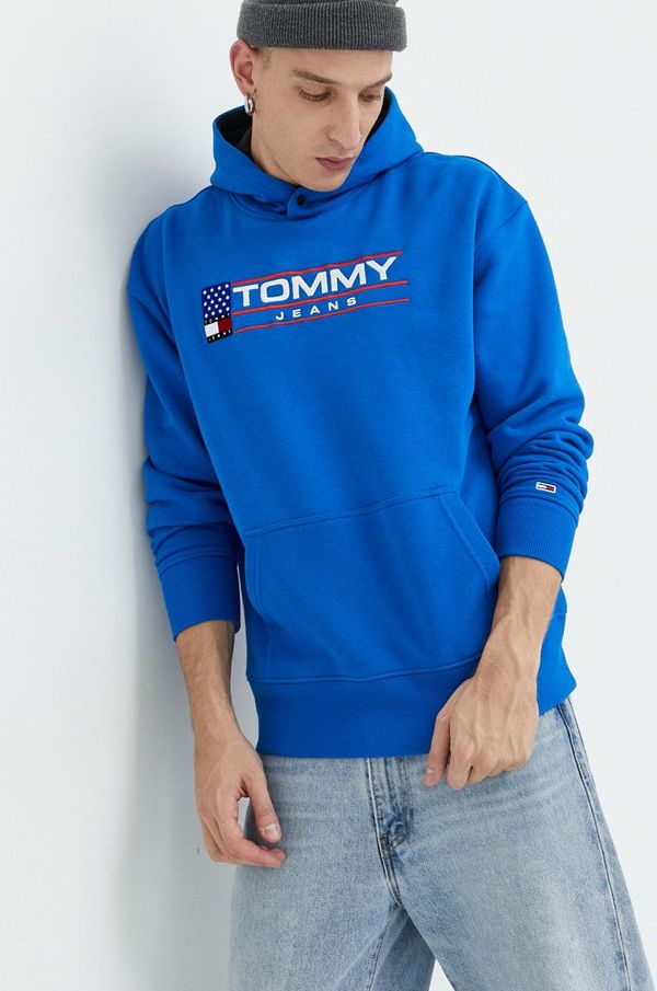 Tommy Jeans Bluza Tommy Jeans moška, s kapuco