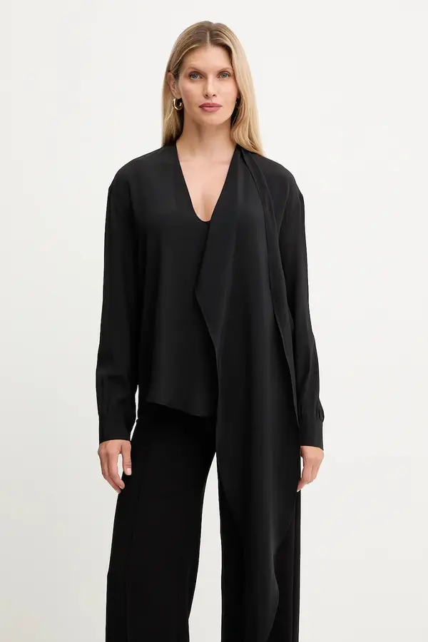 Simona Corsellini Bluza z dodatkom svile Simona Corsellini