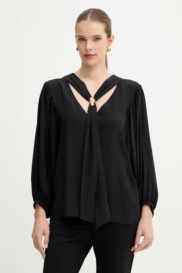 Simona Corsellini Bluza z dodatkom svile Simona Corsellini