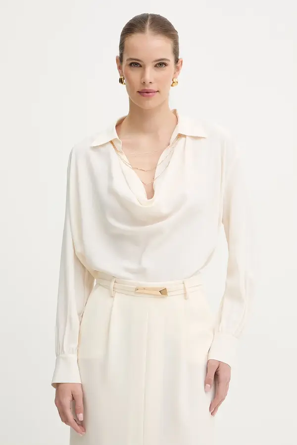 Simona Corsellini Bluza z dodatkom svile Simona Corsellini
