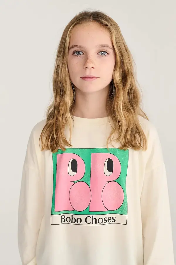 Bobo Choses Bobo Choses majica z dolgimi rokavi otroška bombažna
