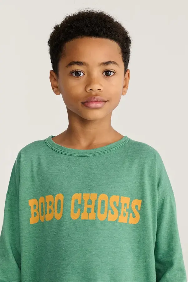 Bobo Choses Bobo Choses majica z dolgimi rokavi otroška z bombažem