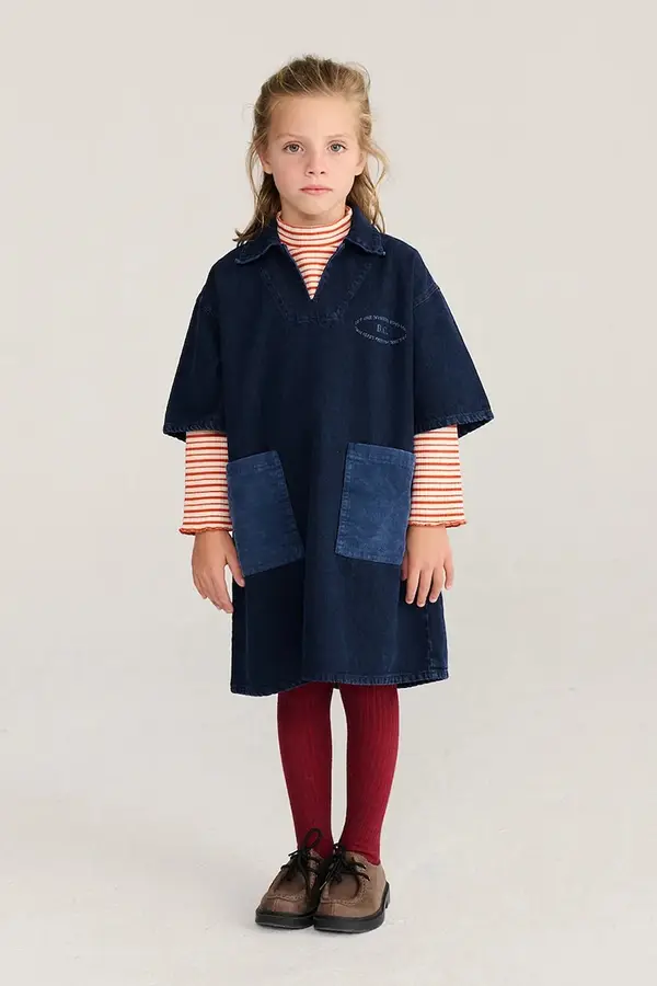 Bobo Choses Bobo Choses oversize obleka bombažna Mystery