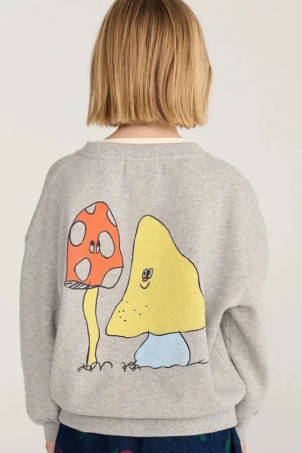Bobo Choses Bobo Choses oversize pulover otroški bombažen Mush Monster