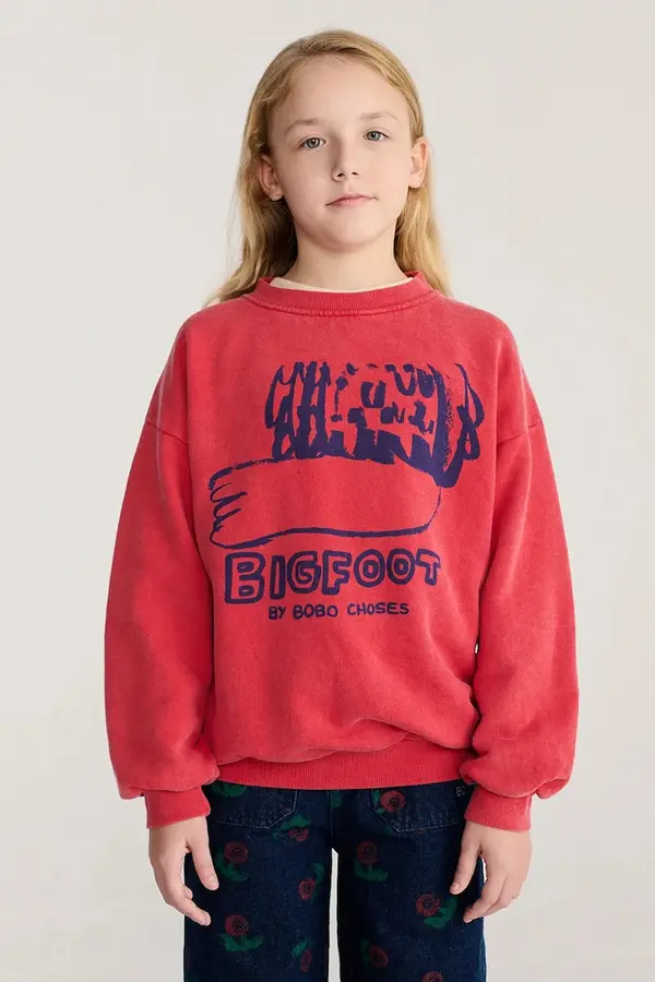 Bobo Choses Bobo Choses pulover otroški z bombažem Bigfoot
