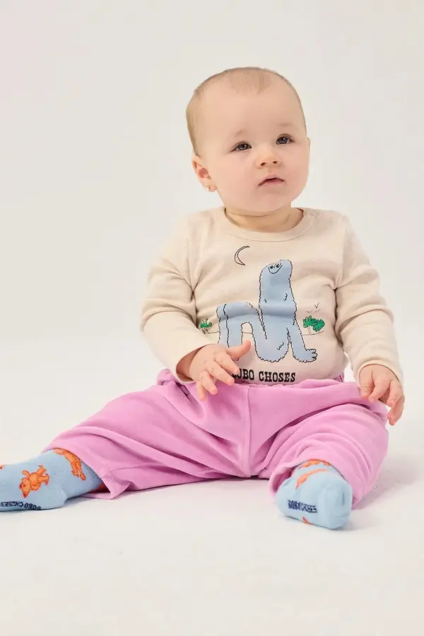 Bobo Choses Bobo Choses trenirka za dojenčke z bombažem