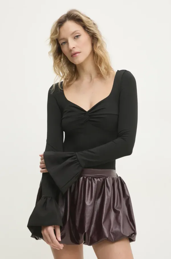 Answear Lab Body Answear Lab ženska, črna barva