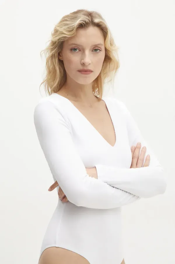 Answear Lab Body Answear Lab ženski, bela barva