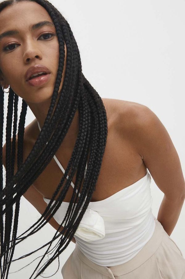 Answear Lab Body Answear Lab ženski, bela barva