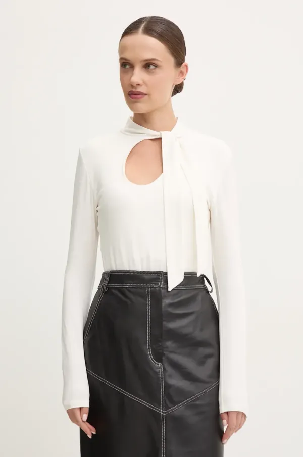 Answear Lab Body Answear Lab ženski, bež barva