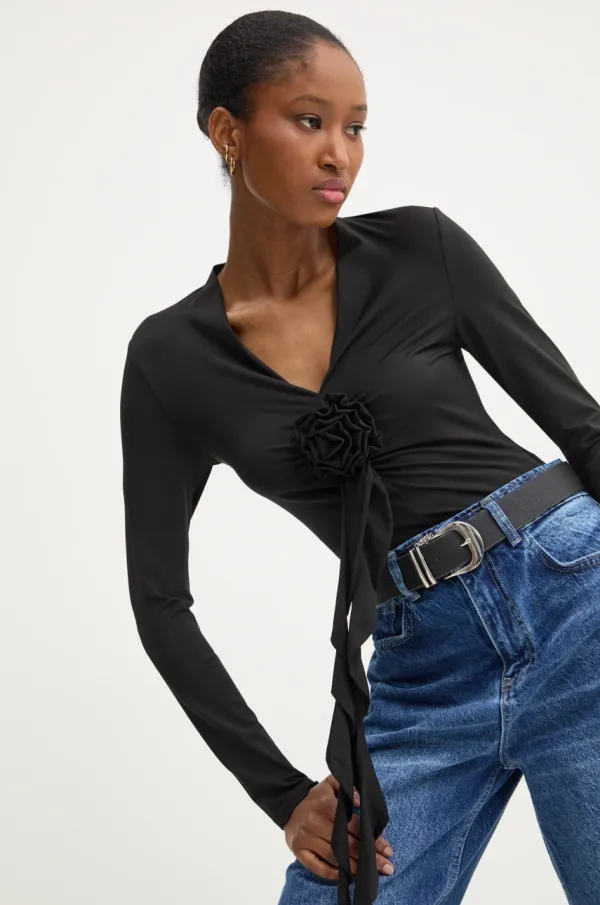 Answear Lab Body Answear Lab ženski, črna barva