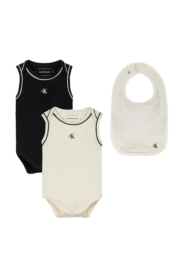 Calvin Klein Jeans Body za dojenčka Calvin Klein Jeans 2-pack IN0IN00183
