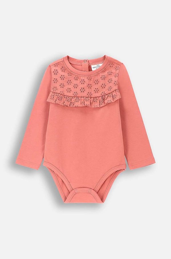 Coccodrillo Body za dojenčka Coccodrillo FLOWERS GIRL NEWBORN