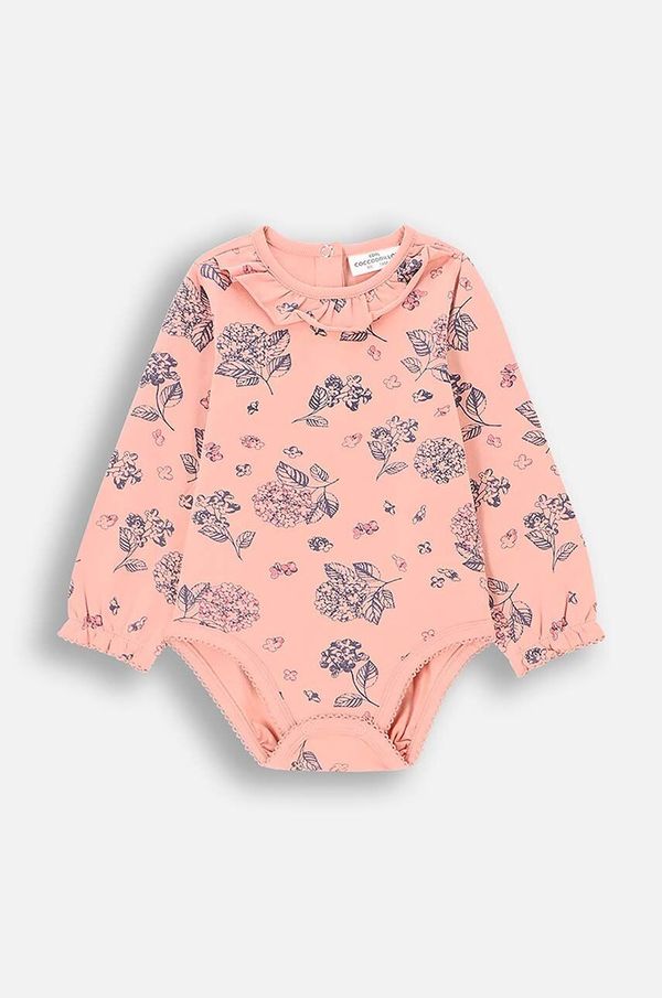 Coccodrillo Body za dojenčka Coccodrillo FLOWERS GIRL NEWBORN