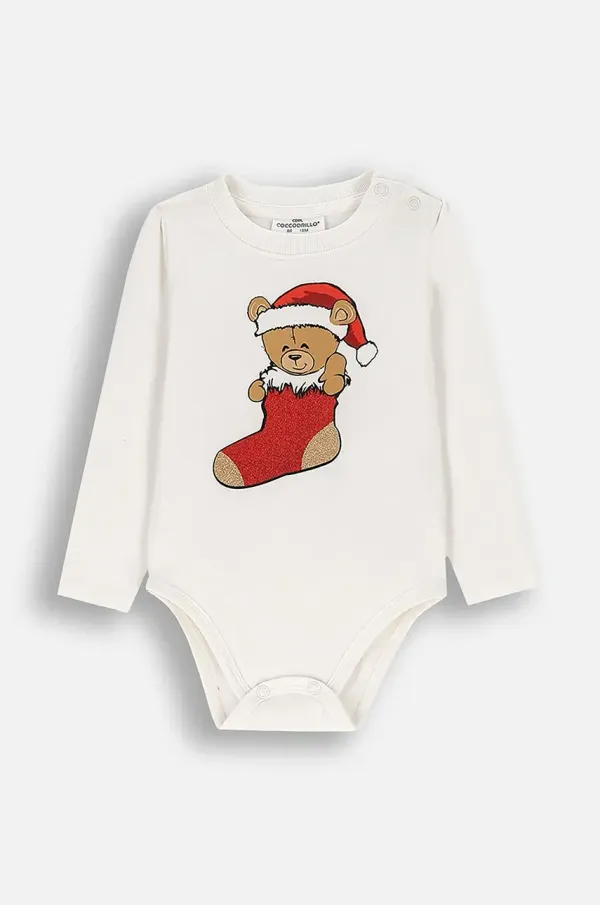 Coccodrillo Body za dojenčka Coccodrillo MERRY XMAS