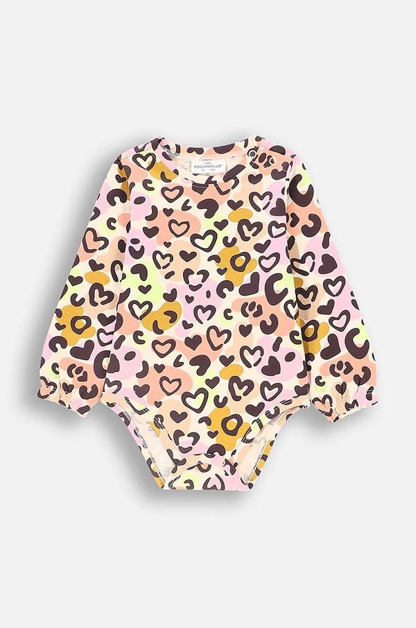 Coccodrillo Body za dojenčka Coccodrillo PASTELOVE GIRL NEWBORN