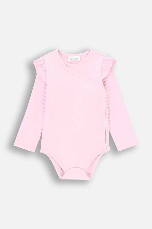 Coccodrillo Body za dojenčka Coccodrillo PASTELOVE GIRL NEWBORN