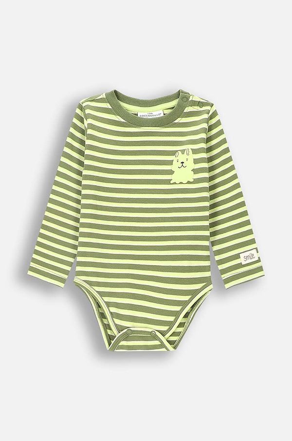 Coccodrillo Body za dojenčka Coccodrillo SMILE BOY NEWBORN