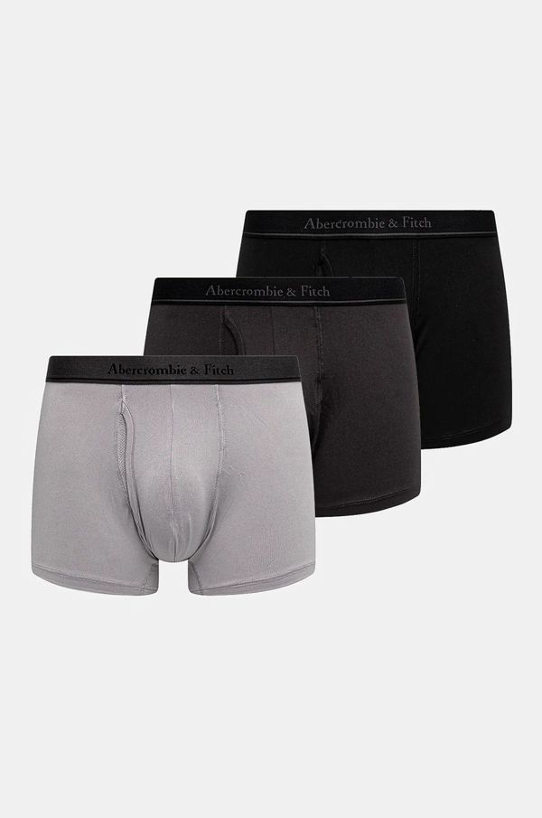 Abercrombie & Fitch Boksarice Abercrombie & Fitch 3-pack moške, bež barva, KI114-4013
