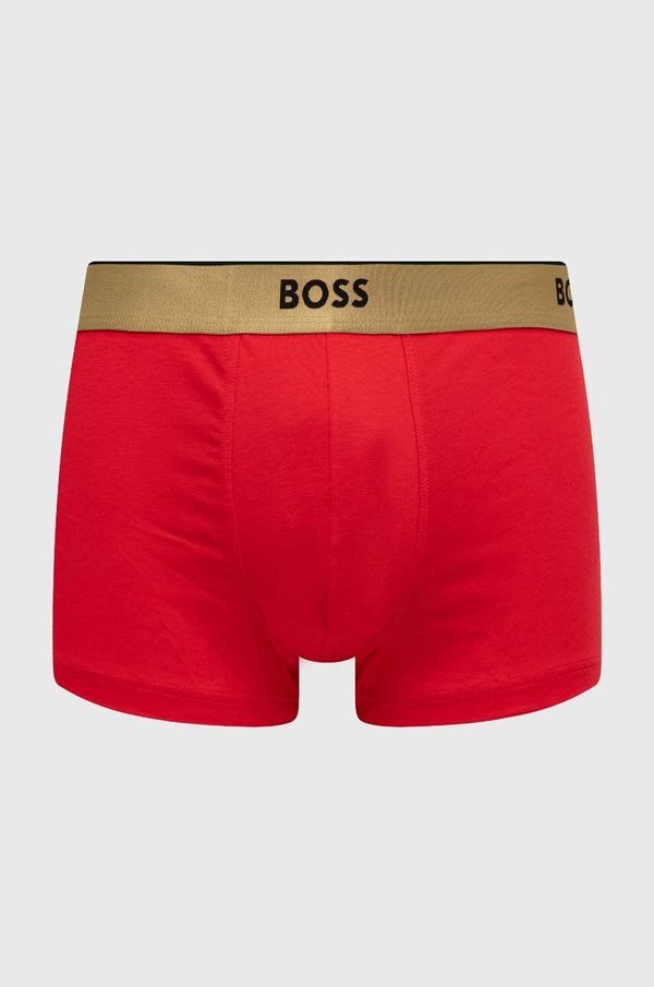 Boss Boksarice BOSS moški, rdeča barva
