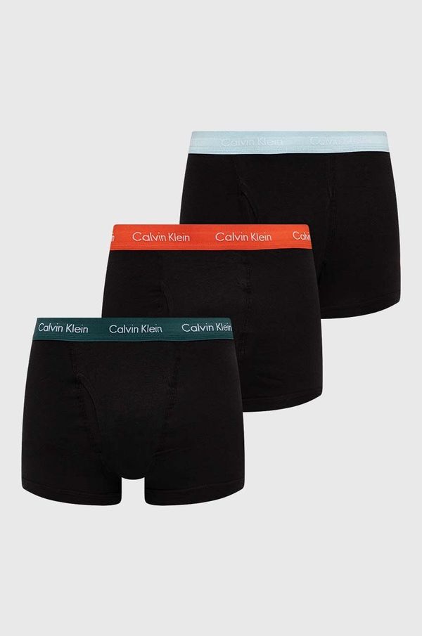 Calvin Klein Underwear Boksarice Calvin Klein Underwear 3-pack moške, črna barva, 000NB2615A