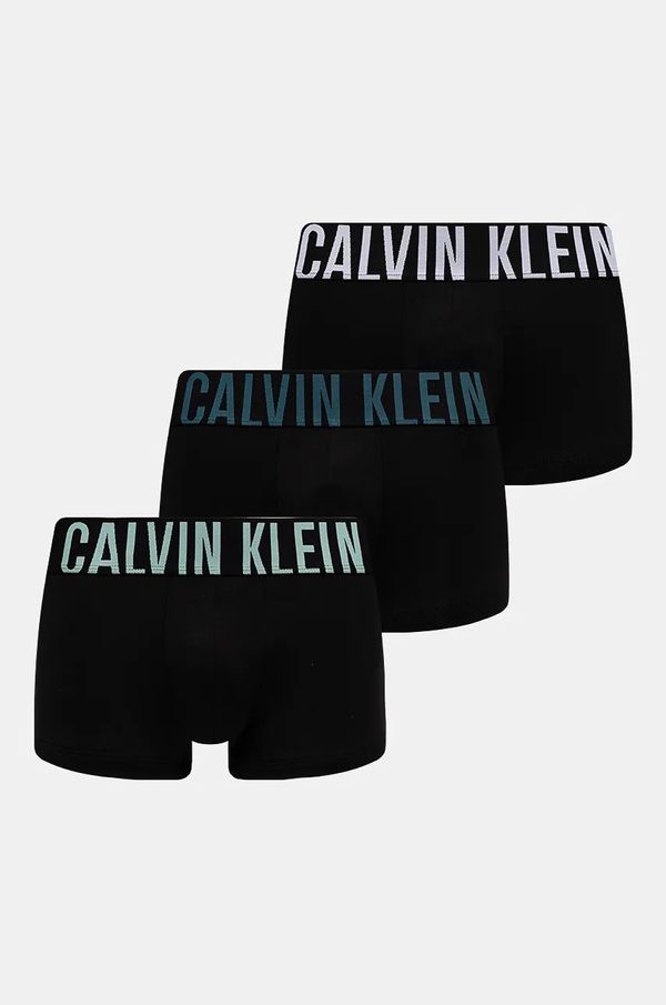 Calvin Klein Underwear Boksarice Calvin Klein Underwear 3-pack moške, črna barva, 000NB3611A