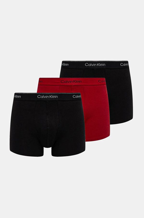 Calvin Klein Underwear Boksarice Calvin Klein Underwear 3-pack moške, črna barva, 000NB4077A
