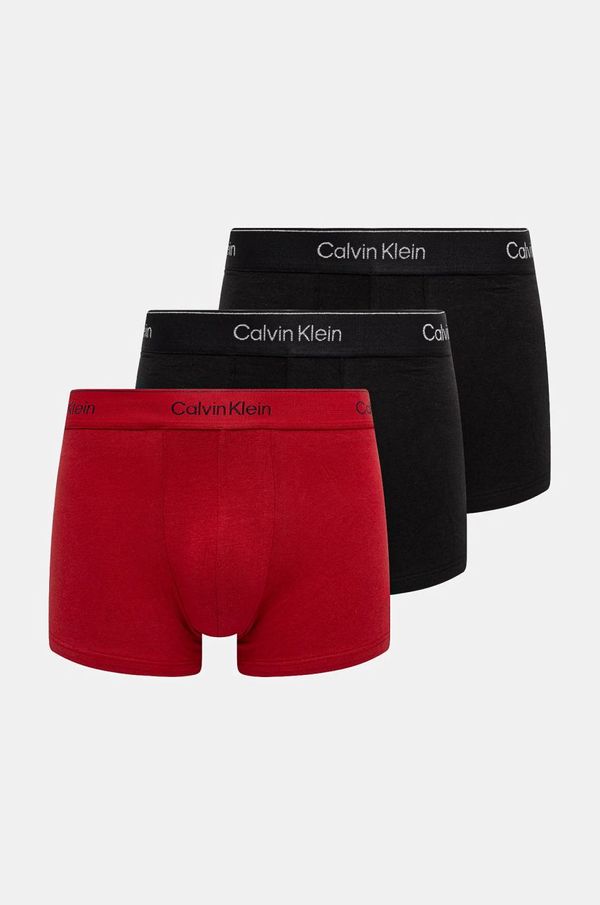 Calvin Klein Underwear Boksarice Calvin Klein Underwear 3-pack moške, črna barva, 000NB4078A