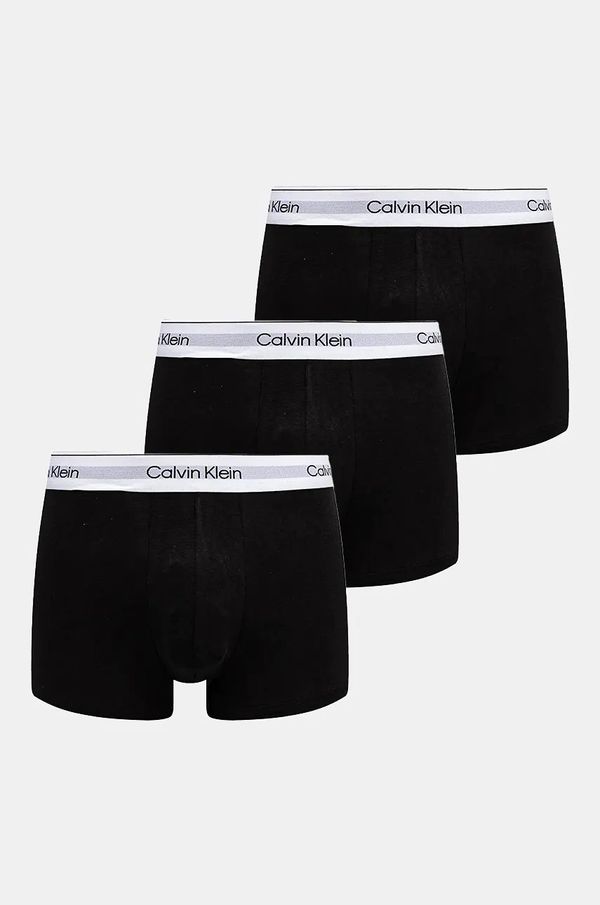 Calvin Klein Underwear Boksarice Calvin Klein Underwear 3-pack moške, siva barva, 000NB3963A