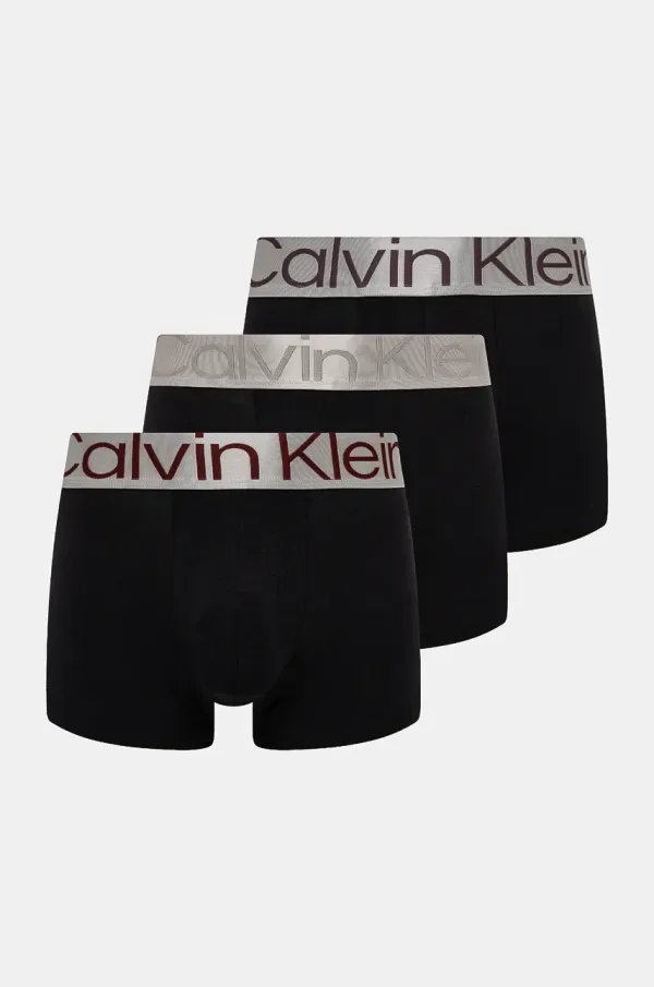 Calvin Klein Underwear Boksarice Calvin Klein Underwear 3-pack moški, črna barva