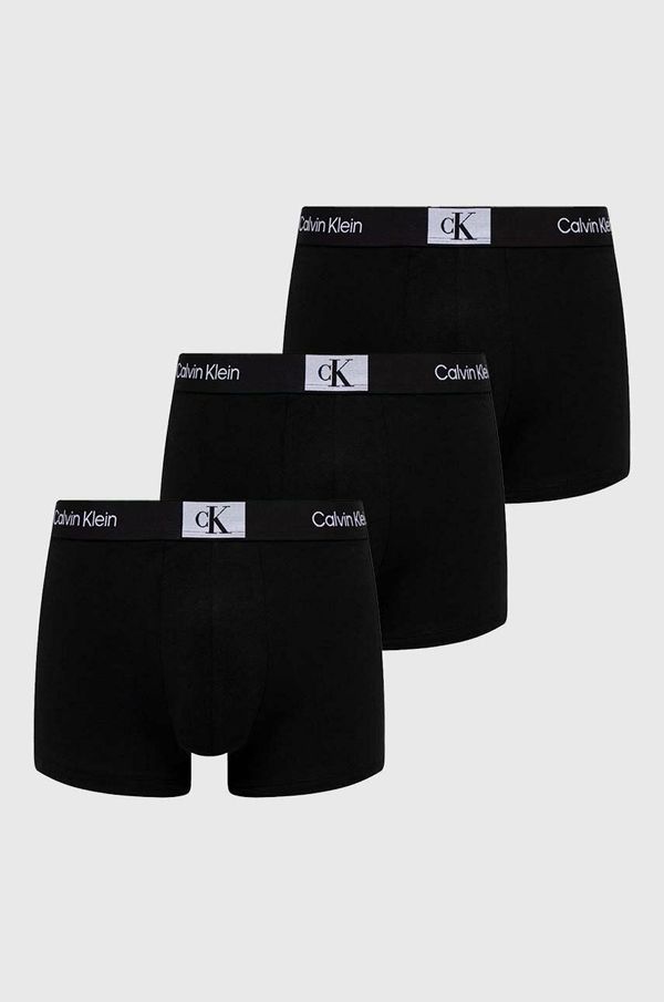 Calvin Klein Underwear Boksarice Calvin Klein Underwear 3-pack moški, črna barva