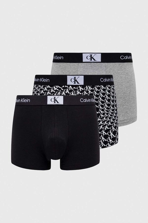 Calvin Klein Underwear Boksarice Calvin Klein Underwear 3-pack moški, črna barva