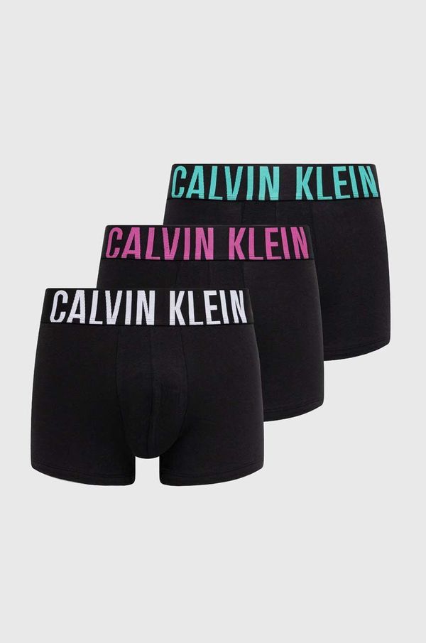 Calvin Klein Underwear Boksarice Calvin Klein Underwear 3-pack moški, črna barva